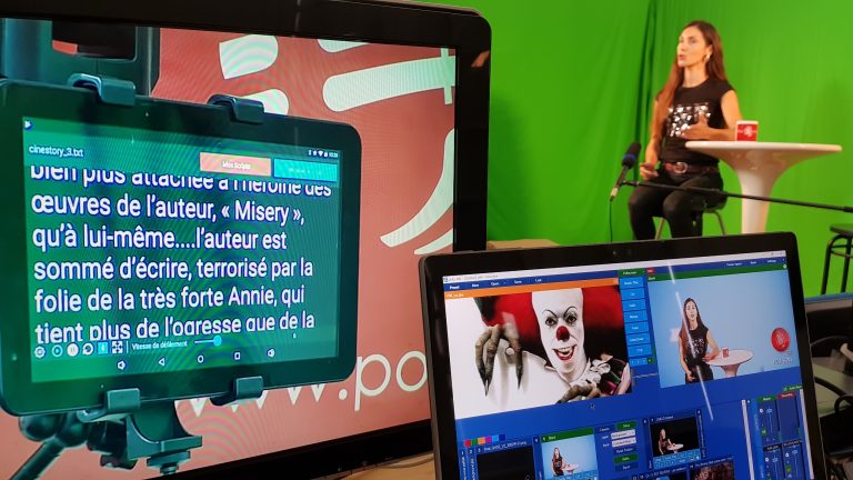 Comment lire sur un prompteur ?