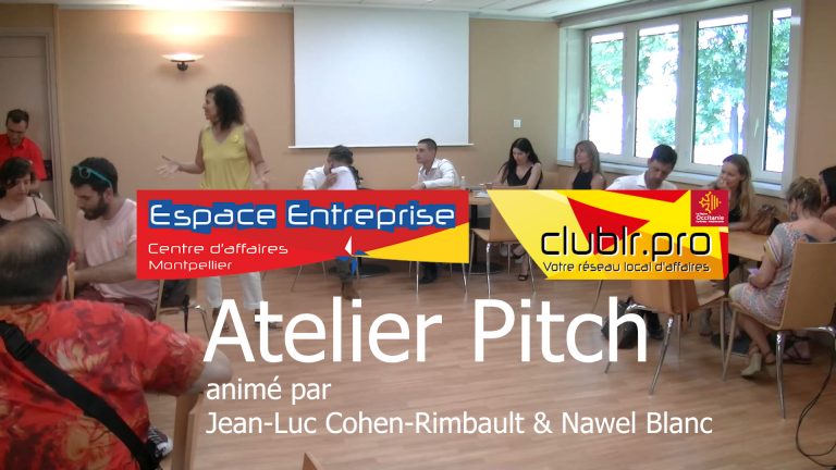 Captation Conférence : Atelier Pitch avec le ClubLR