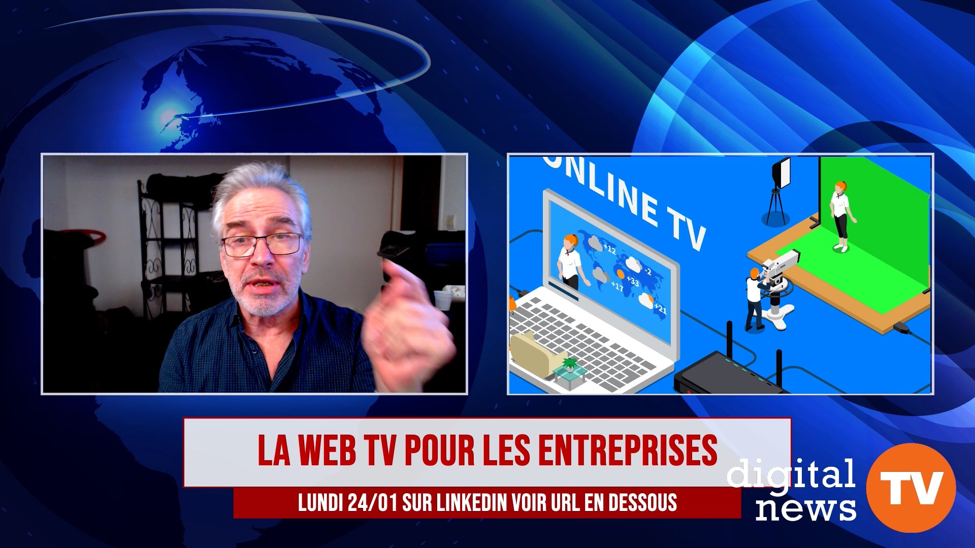 Avoir une WebTV inhouse. Avoir son studio WebTV !